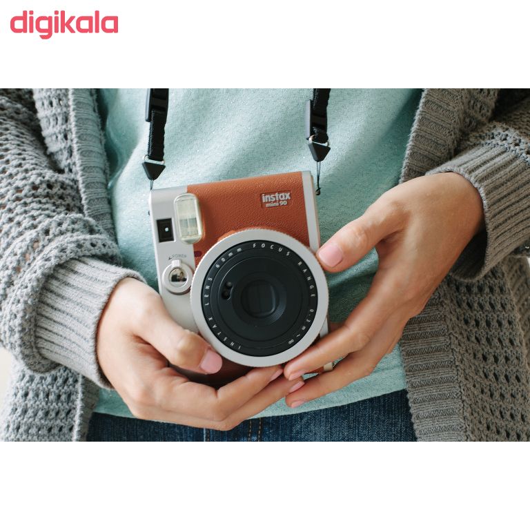 دوربین عکاسی چاپ سریع فوجی فیلم مدل Instax mini 90 Neo Classic به همراه فیلم main 1 15