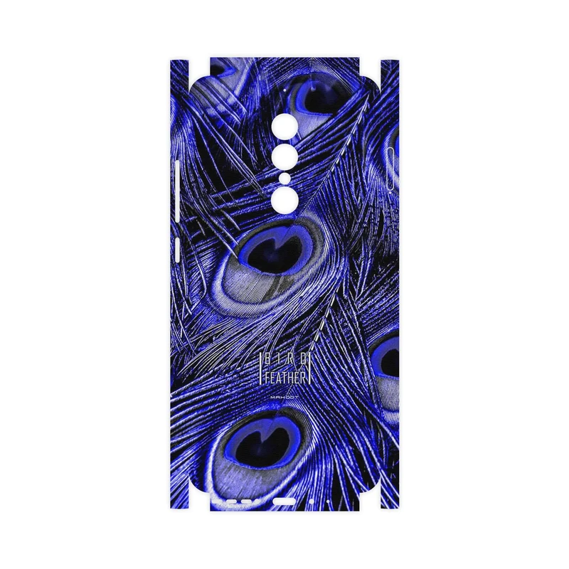 برچسب پوششی ماهوت مدل Purple Feather-FullSkin مناسب برای گوشی موبایل جی ال ایکس Shahin