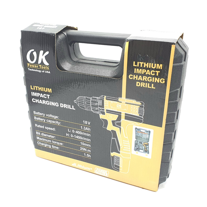 مجموعه 25 عددی پیچ گوشتی شارژی اوکی مدل 001