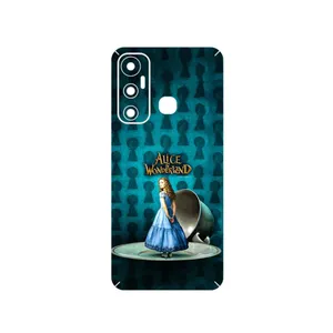 MAHOOT Alice in Wonderland Cover Sticker for Infinix Hot 11