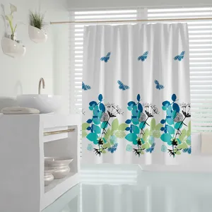 پرده حمام دلفین مدل Spring سایز 180x200 سانتی متر