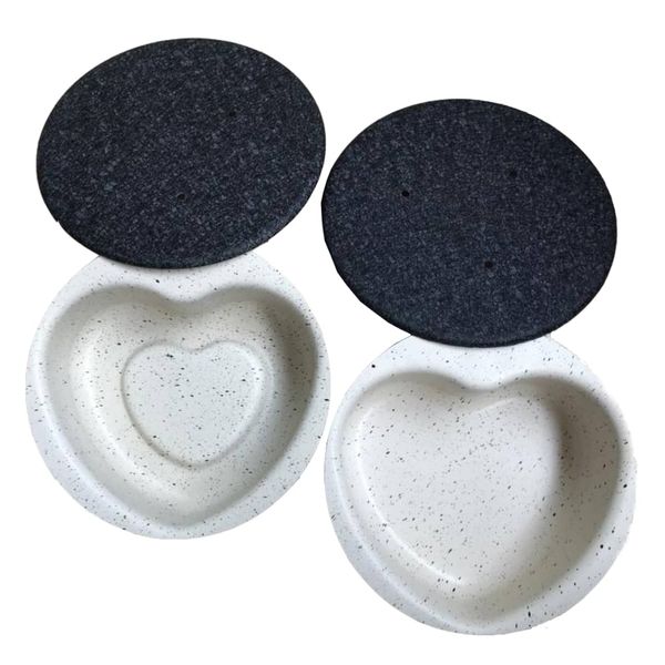 قالب کیک مدل قالب ته چبن و کیکی قلبی مجموعه 2 عددی قالب کیک مدل قالب ته چبن و کیکی قلبی مجموعه 2 عددی