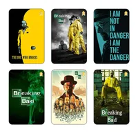 استيکر کارت کارنيکا طرح بریکینگ بد Breaking Bad کد 98164 مجموعه 6 عددی