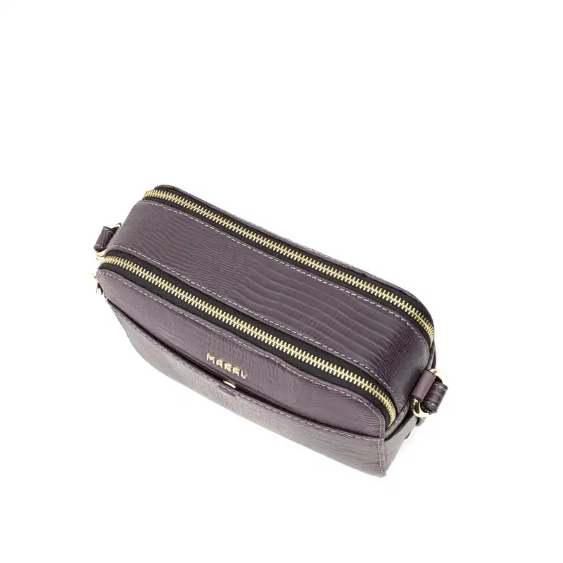 کیف کراس بادی زنانه مارال چرم مدل مهسا