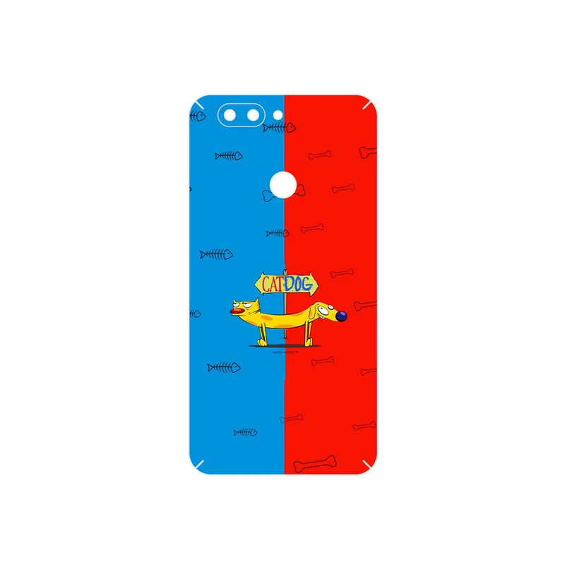 برچسب پوششی ماهوت مدل CatDog مناسب برای گوشی موبایل الفون P8 Mini