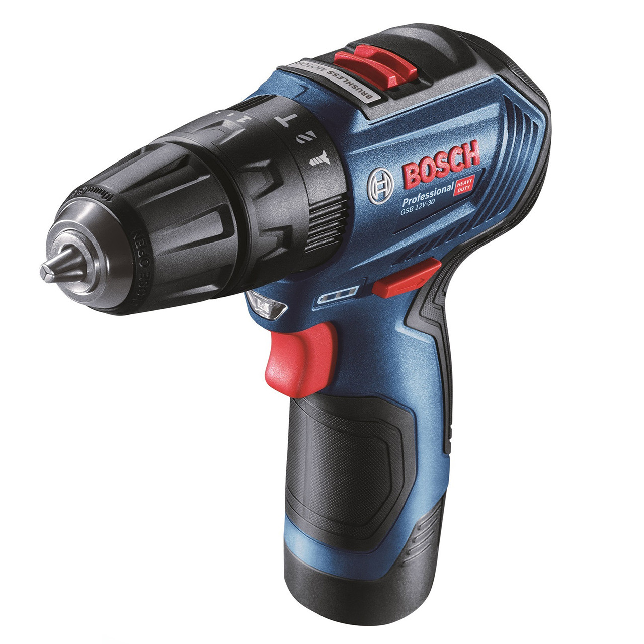دریل پیچ گوشتی شارژی چکشی بوش مدل GSB 12 V 30 Professional Extra دریل پیچ گوشتی شارژی چکشی بوش مدل GSB 12 V 30 Professional Extra