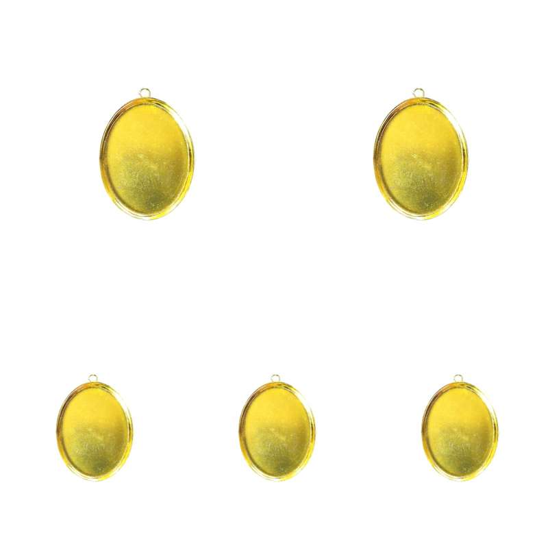 قالب کفه دار رزین اپوکسی طرح بیضی بسته 5 عددی