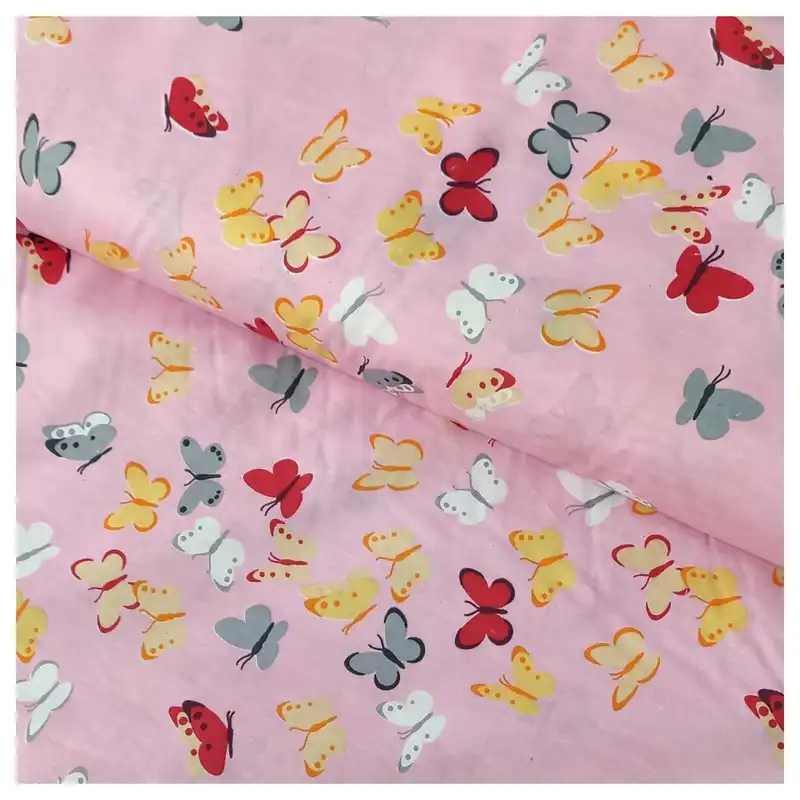 پارچه ملحفه مدل پروانه ای