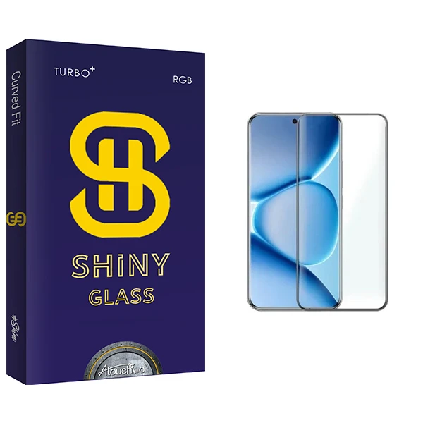 محافظ صفحه نمایش آتوچبو مدل Full Glue Shiny مناسب برای گوشی موبایل شیائومی Redmi Note 15 Pro Plus