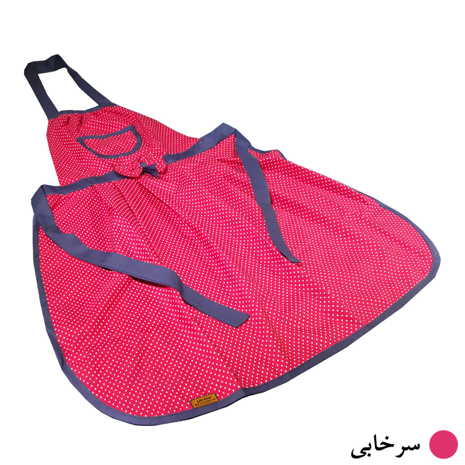 پیش بند آشپزخانه سندس مدل خالدار کد F670