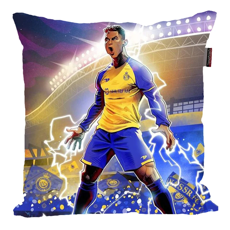 کوسن پاد آفرین مدل کریستیانو رونالدو طرح النصر کد 306