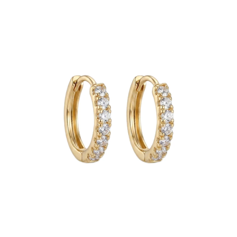 گوشواره حلقه ای زنانه ژوپینگ مدل bah004
