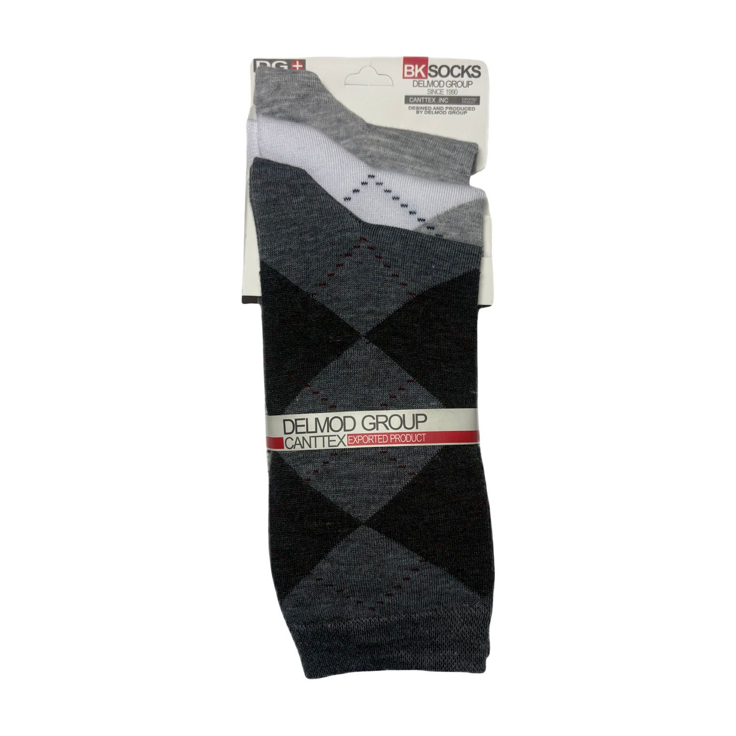 جوراب ساق بلند مردانه کانتکس مدل کلاسیک اسکاچ کد SKSBPA3-1 بسته 3 عددی - - 5