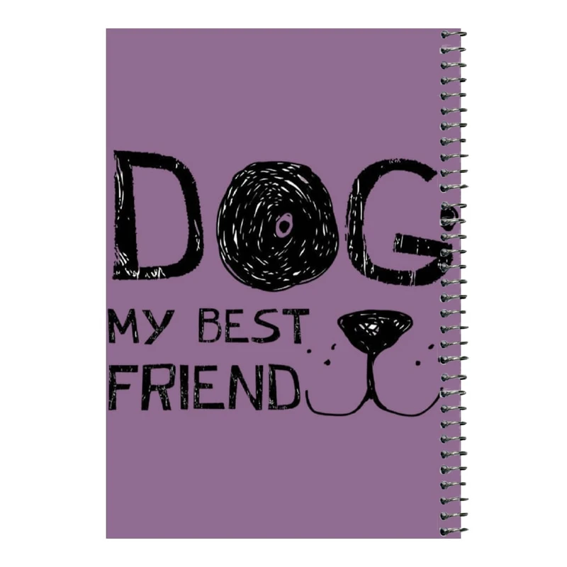 دفتر مشق 80 برگ اس جی مدل بهترین دوست    