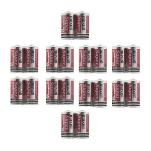 باتری سایز متوسط مکسل مدل Super Power Ace بسته 20 عددی