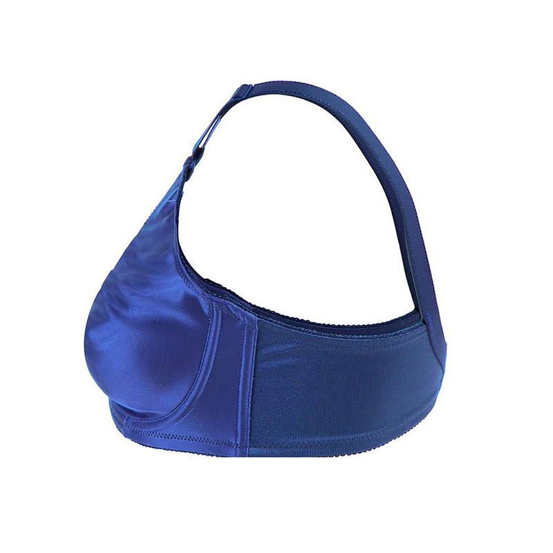 سوتین زنانه لین مدل فنردار کد 4680-741 رنگ آبی