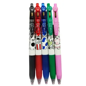 روان نویس 0.5 میلی‌متری زبرا مدل Single Bear بسته 5 عددی