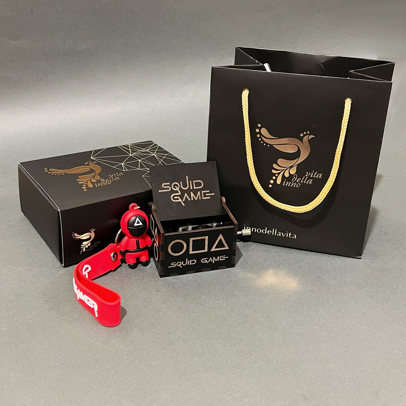 جعبه موزیکال اینو دلا ویتا مدل Arca Figura ملودی اسکویید گیم طرح Squid Game بازی مرکب جعبه موزیکال اینو دلا ویتا مدل Arca Figura ملودی اسکویید گیم طرح Squid Game بازی مرکب