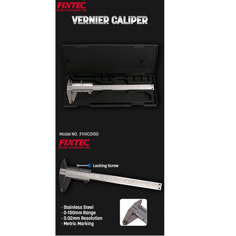 کولیس فیکس تک مدل FHVC0150 گستره 150-0 میلی متر