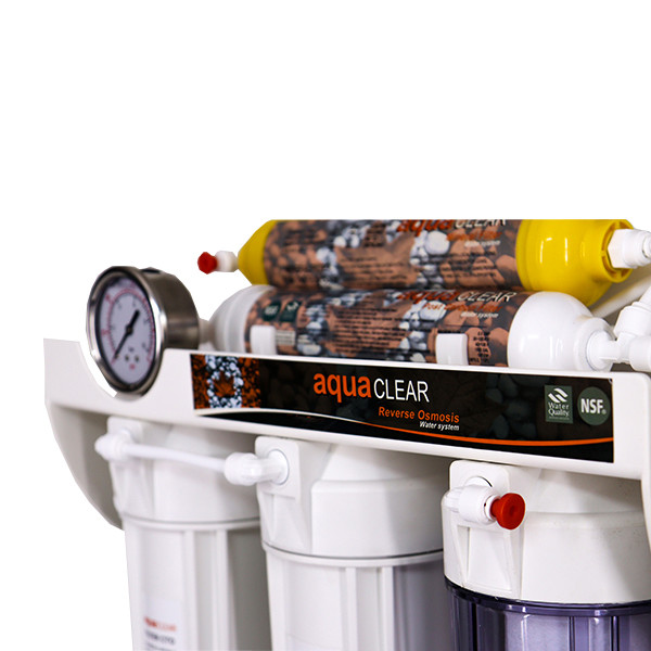 دستگاه تصفیه کننده آب آکوآ کلیر مدل RO_ACG8040 به همراه فیلتر تصفیه آب بسته 4 عددی