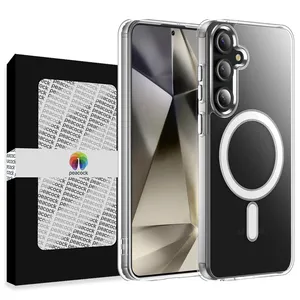 Peacock Clear Magsafe Cover For Samsung Galaxy S24 Fe