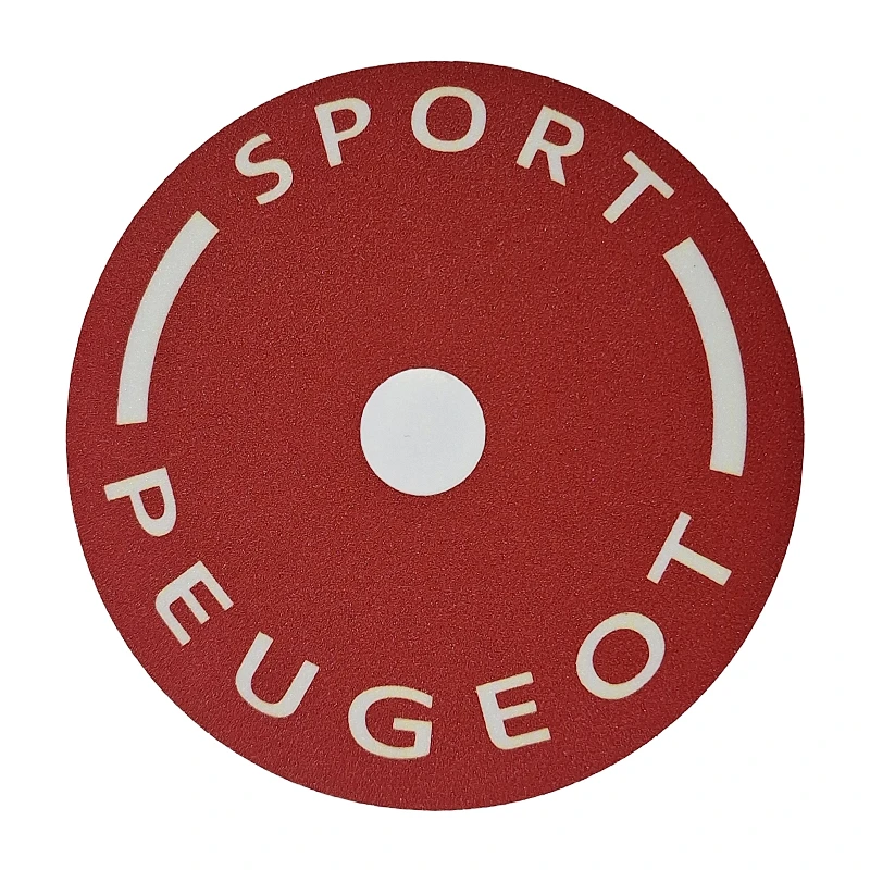 برچسب درب باک کالانیکس مدل BAR-206RED-10959  مناسب برای پژو 206