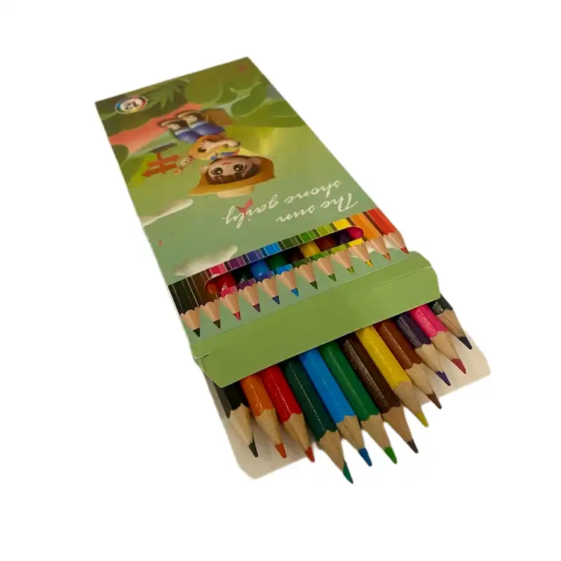 مداد رنگی 12 رنگ طرح پسرانه