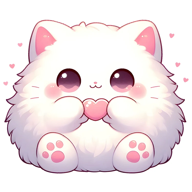 استیکر پارچه و لباس پاد آفرین مدل گربه بانمک کد DKST634