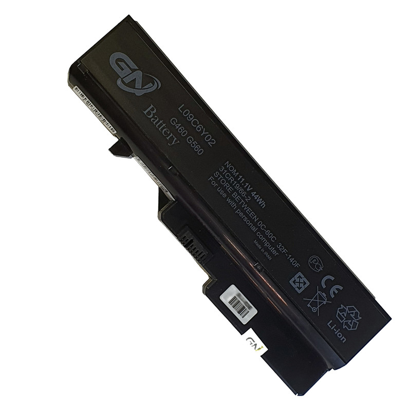 باتری لپ تاپ 6 سلولی گلدن نوت بوک مدل G560 مناسب برای لپ تاپ IdeaPad G460/ G560/ Z460/ Z560/ Z565