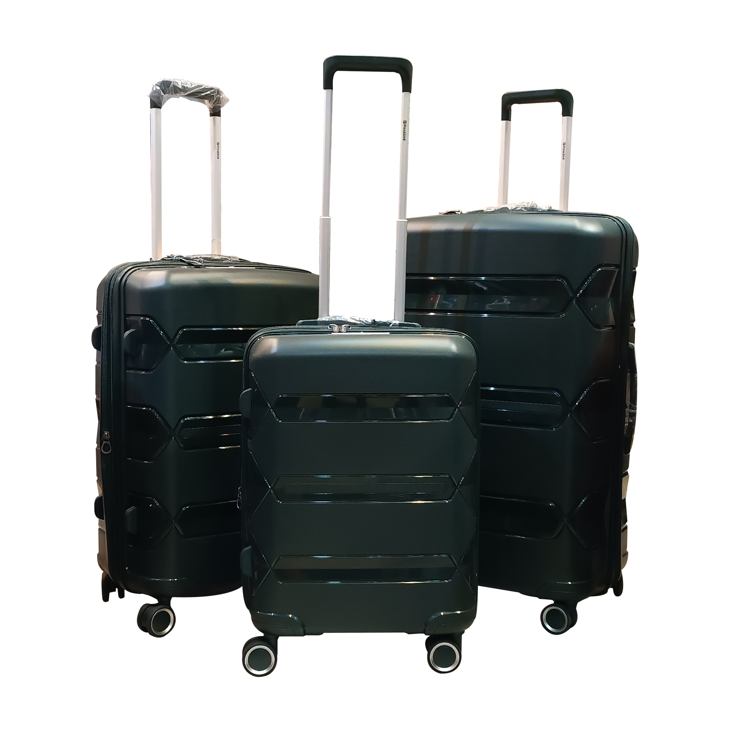 مجموعه سه عددی چمدان پرزیدنت مدل 01