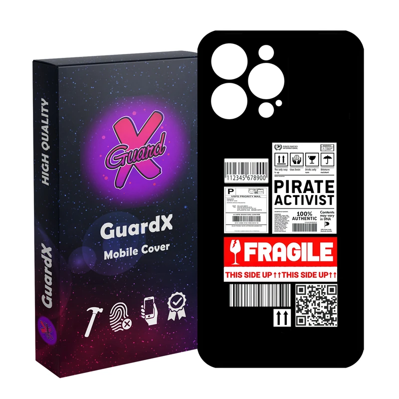 کاور گارد ایکس طرح متن مدل Glass10541 مناسب برای گوشی موبایل اپل iPhone 14 Pro Max