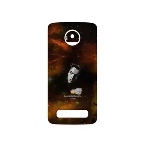MAHOOT Leonardo Dicaprio Cover Sticker for Motorola Moto Z
