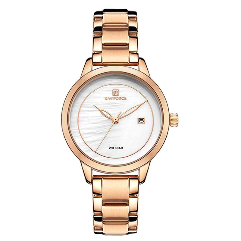 ساعت مچی عقربه ای زنانه نیوی فورس مدل NF5008L - RZ-SE ساعت مچی عقربه ای زنانه نیوی فورس مدل NF5008L - RZ-SE