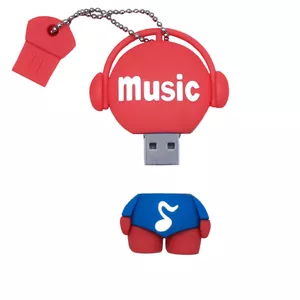 فلش مموری دایا دیتا طرح Music Man مدل PF1029-USB3 ظرفیت 128 گیگابایت