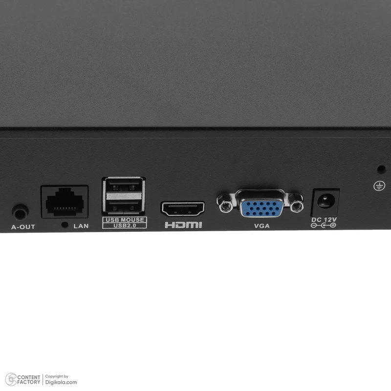 عکس شماره 8 : ضبط کننده ویدیویی ورتینا مدل vnr-1608u eco