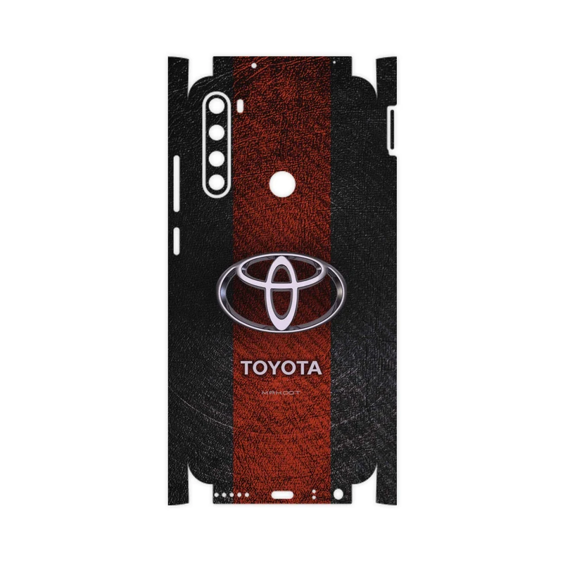 برچسب پوششی ماهوت مدل TOYOTA-Logo-FullSkin مناسب برای گوشی موبایل شیائومی Redmi Note 8 2021