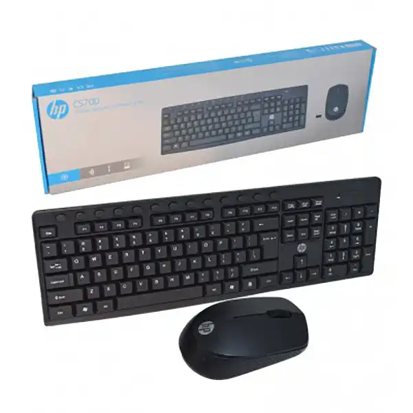 کیبورد و موس بیسیم اچپی مدل CS700
