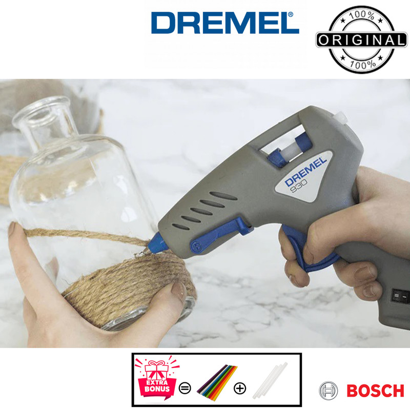 دستگاه چسب حرارتی درمل مدل حرفه ای GLUE GUN 910