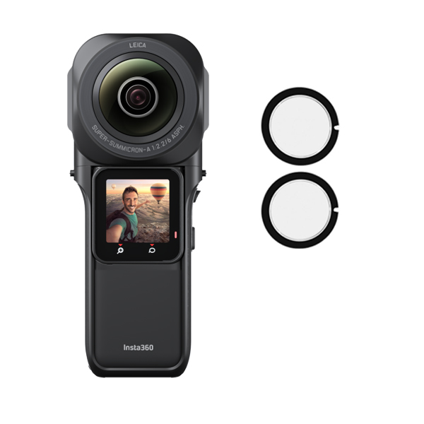 دوربین فیلم برداری اینستا 360 مدل ONE RS 1-INCH 360 EITON به همراه محافظ لنز