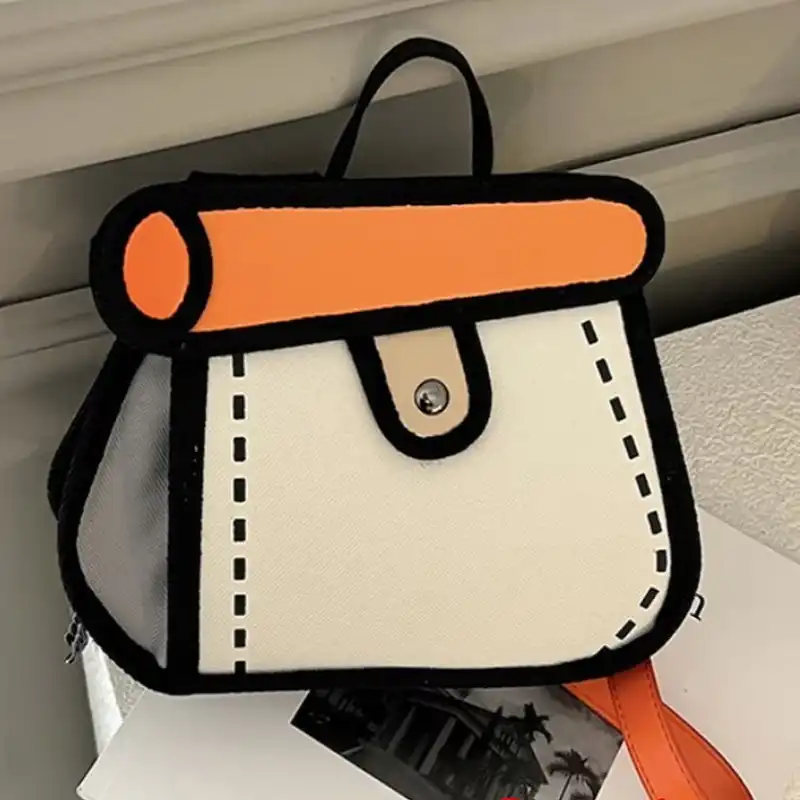 کیف دستی زنانه مدل دو بعدی 2D