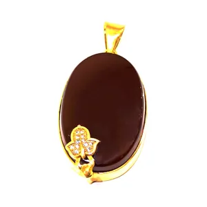 آویز گردنبند نقره زنانه مدل عقیق