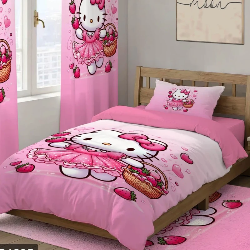 سرویس خواب 1 نفر 4 تکه مدل کیتی 120 کد 307