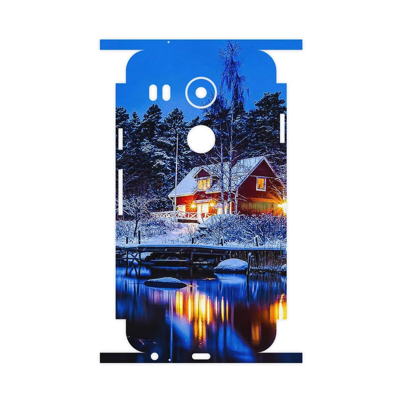 برچسب پوششی ماهوت مدل Winter Season-FullSkin مناسب برای گوشی موبایل گوگل Nexus 5X