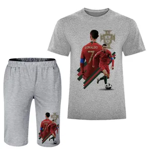 ست تی شرت و شلوارک مردانه مدل رونالدو A227