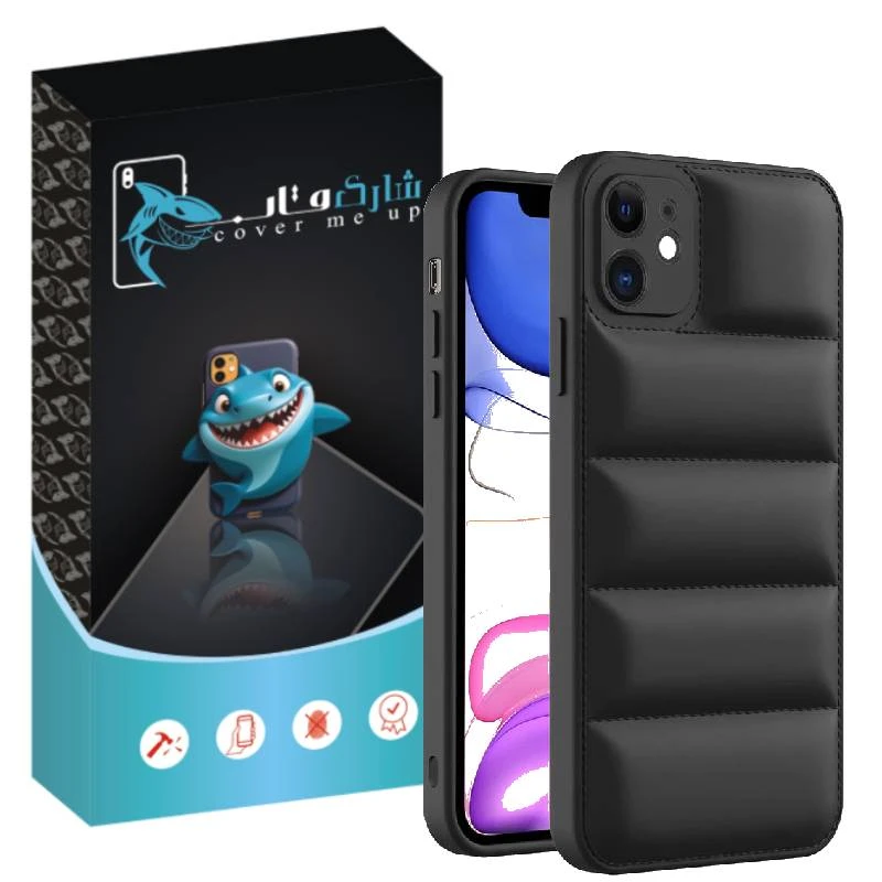 کاور شارک قاب مدل پافری مناسب برای گوشی موبایل اپل iphone 11