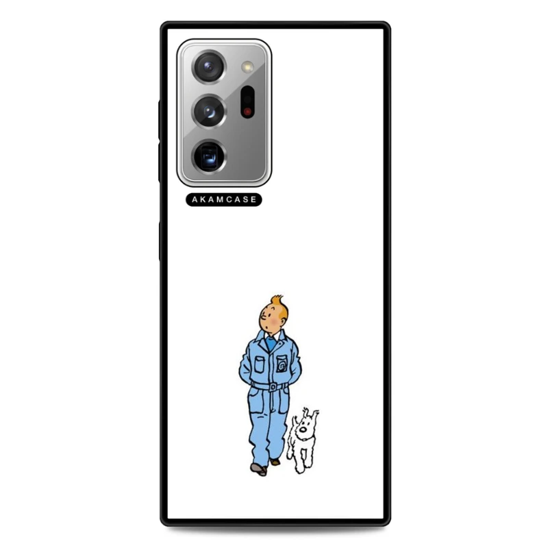 کاور آکام مدل AMC-WSGN20U-TINTIN-13 مناسب برای گوشی موبایل سامسونگ Galaxy Note 20 Ultra