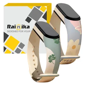بند رینیکا مدل 7-YES! Clover MI مناسب برای مچ بند هوشمند شیائومی 7 Mi Band مجموعه 2 عددی