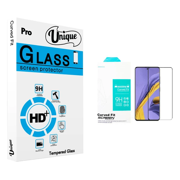 محافظ صفحه نمایش سرامیکی مات يونيک مدل +Clear مناسب برای گوشی موبایل سامسونگ Galaxy A51