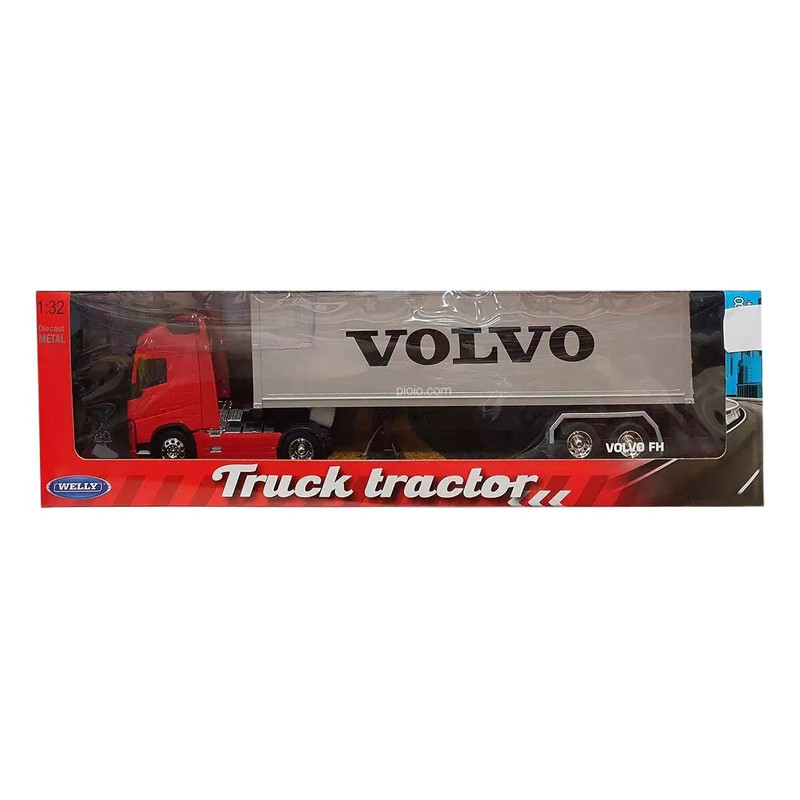 ماشین بازی مدل تریلی کانتینر دار VOLVO