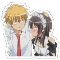 استیکر لپ تاپ مدل maid sama